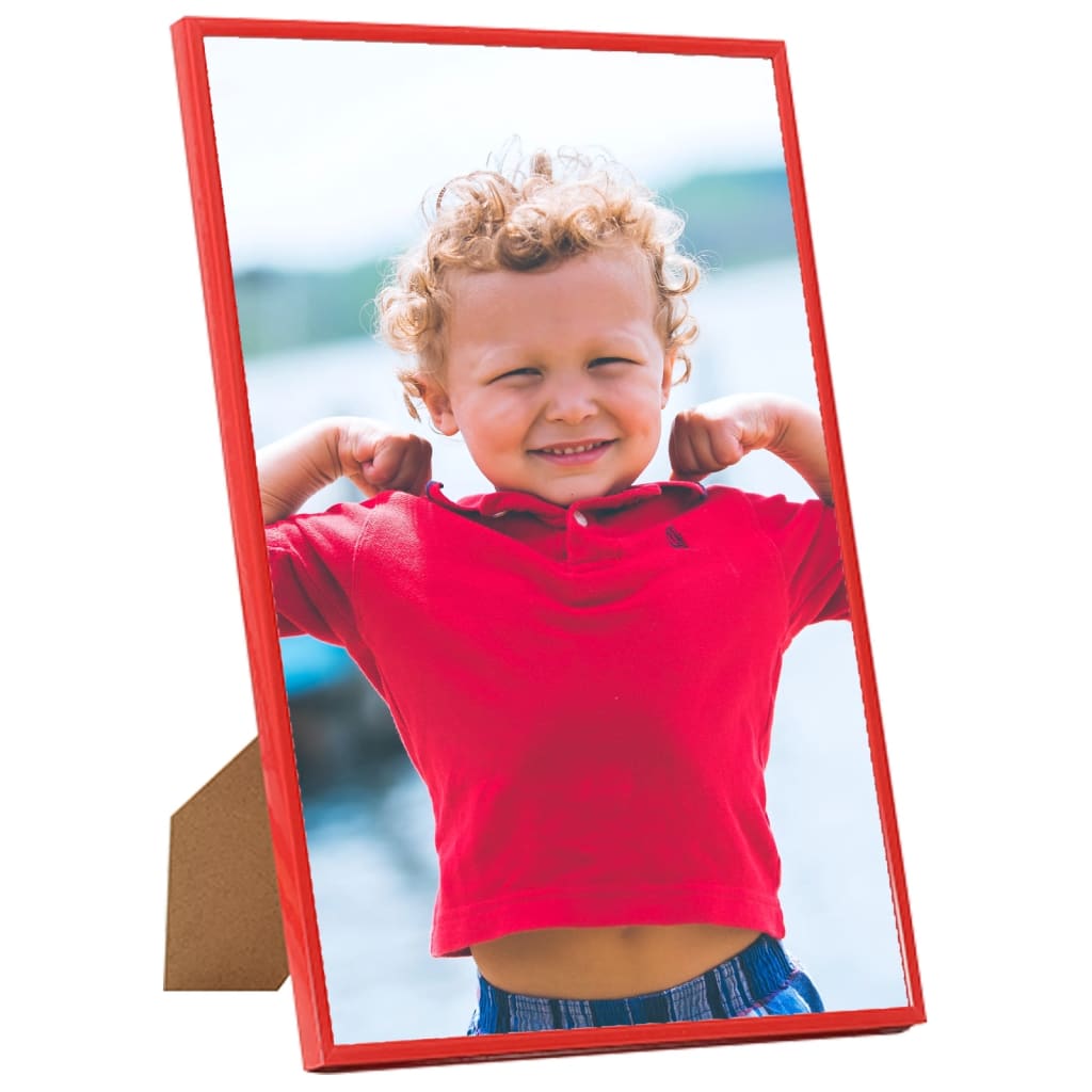 Fotolijsten 10 St Voor Tafel 15X21Cm Mdf Rood