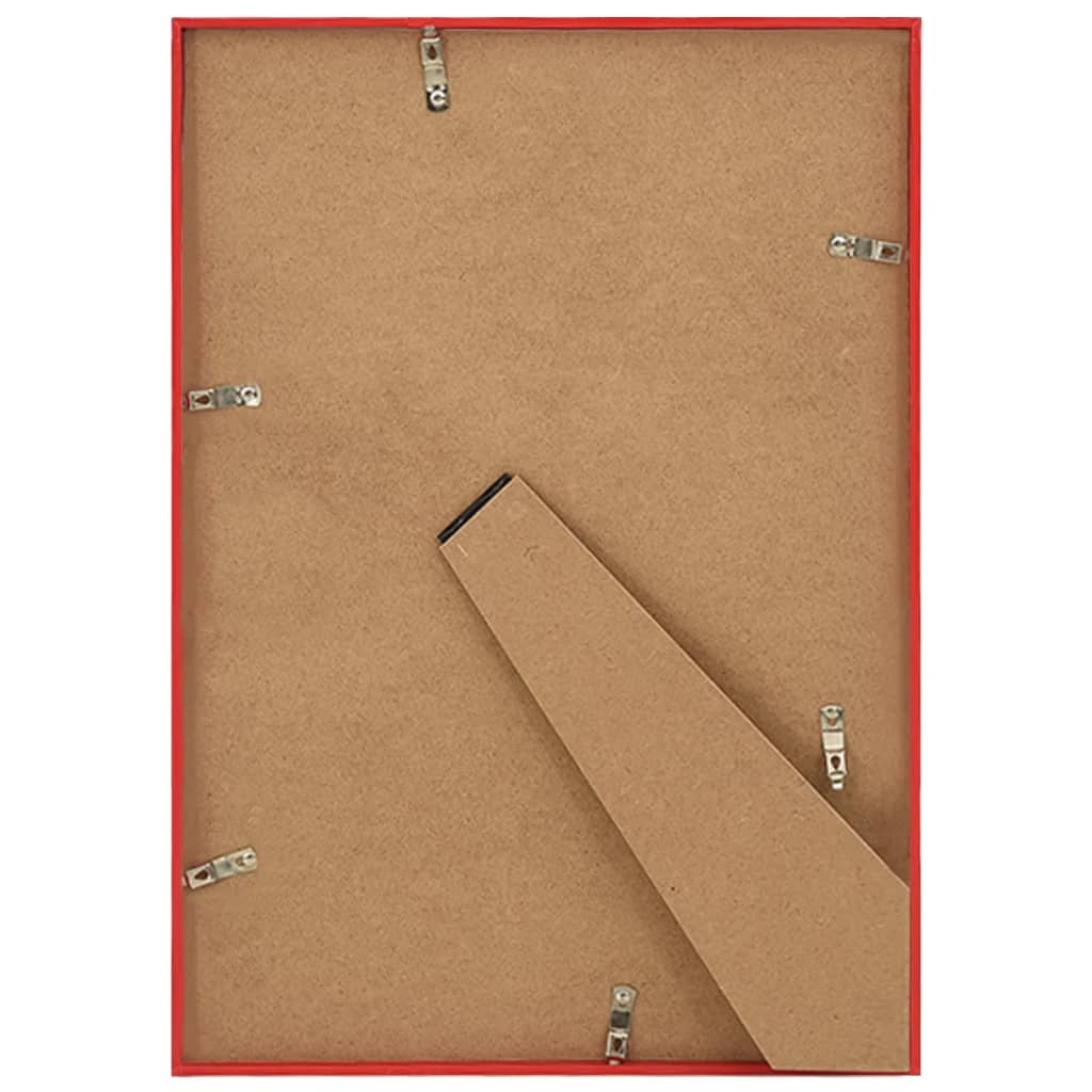 Fotolijsten 10 St Voor Tafel 15X21Cm Mdf Rood