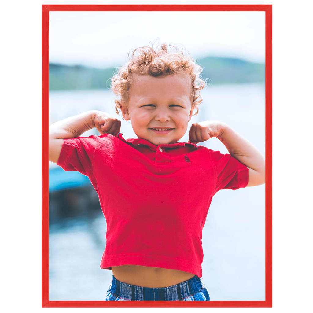 Fotolijsten 3 St Voor Wand 40X50 Cm Mdf Rood