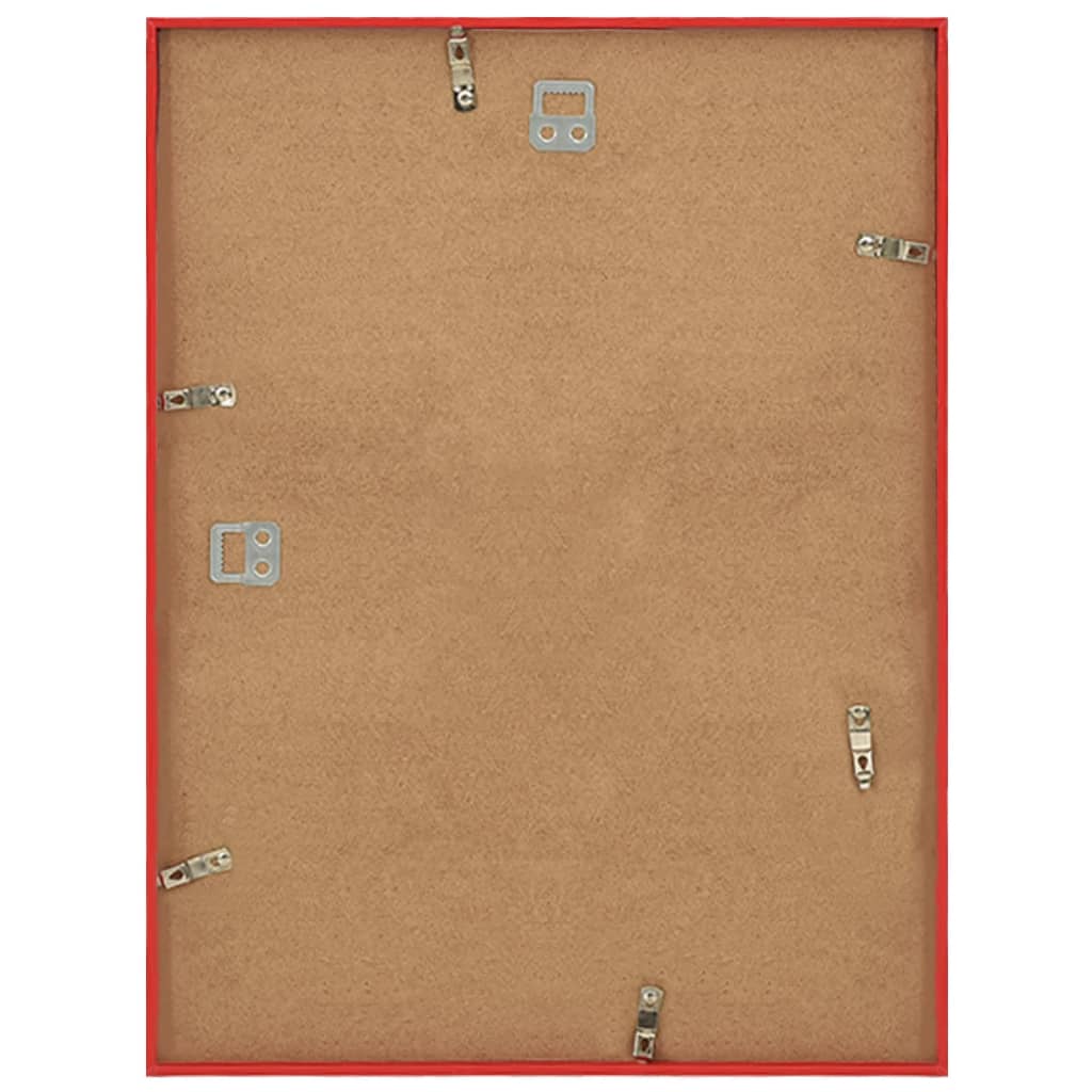 Fotolijsten 3 St Voor Wand 40X50 Cm Mdf Rood