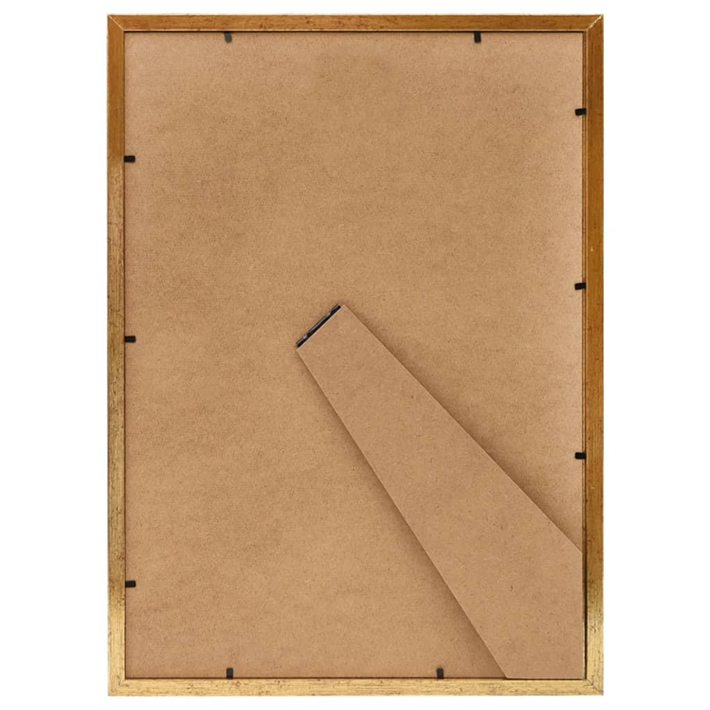 Fotolijsten 3 St Voor Tafel 15X21 Cm Mdf Goudkleurig