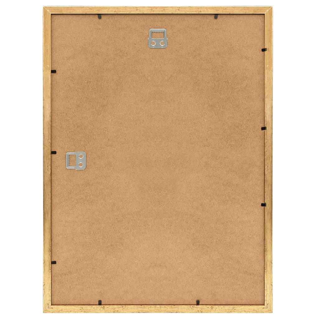 Fotolijsten 3 St Voor Wand 40X50 Cm Mdf Goudkleurig