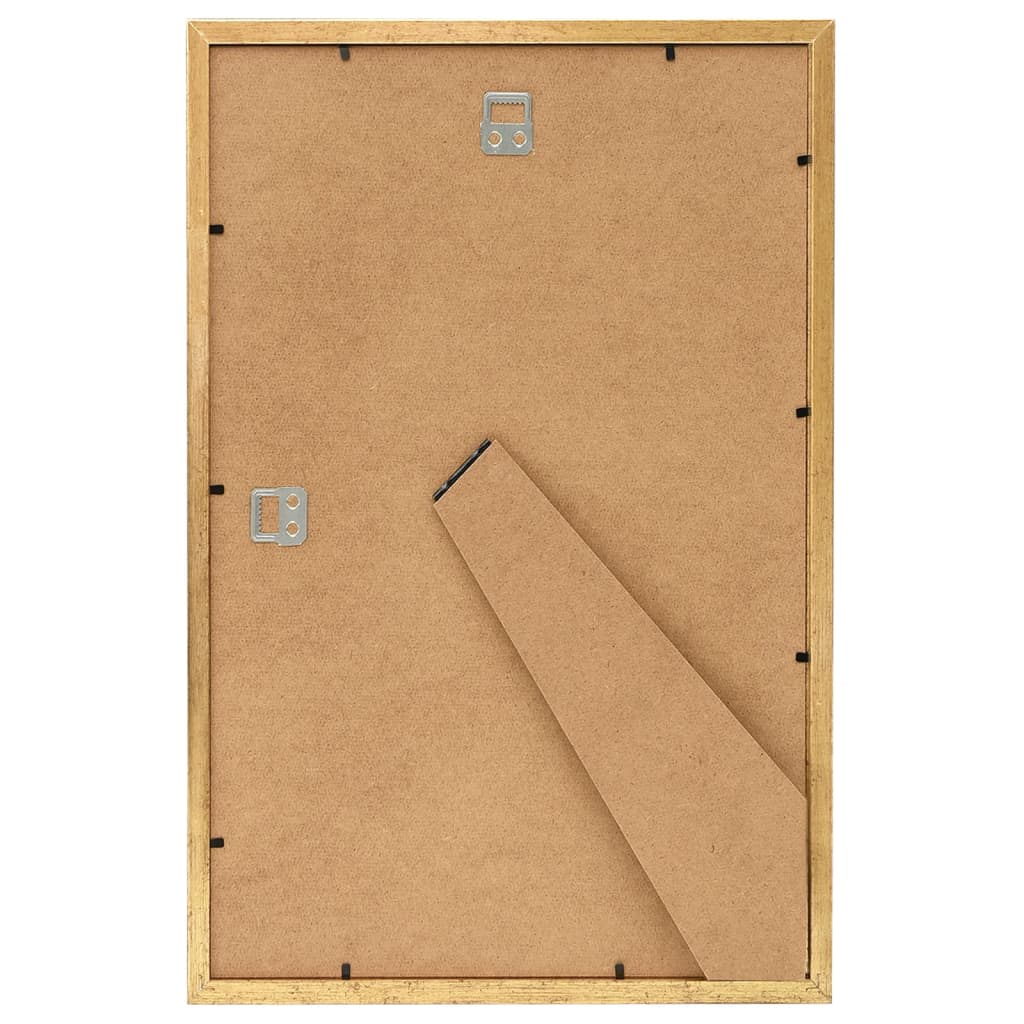 Fotolijsten 3 St Voor Wand Of Tafel 42X59,4 Cm Mdf Goudkleurig