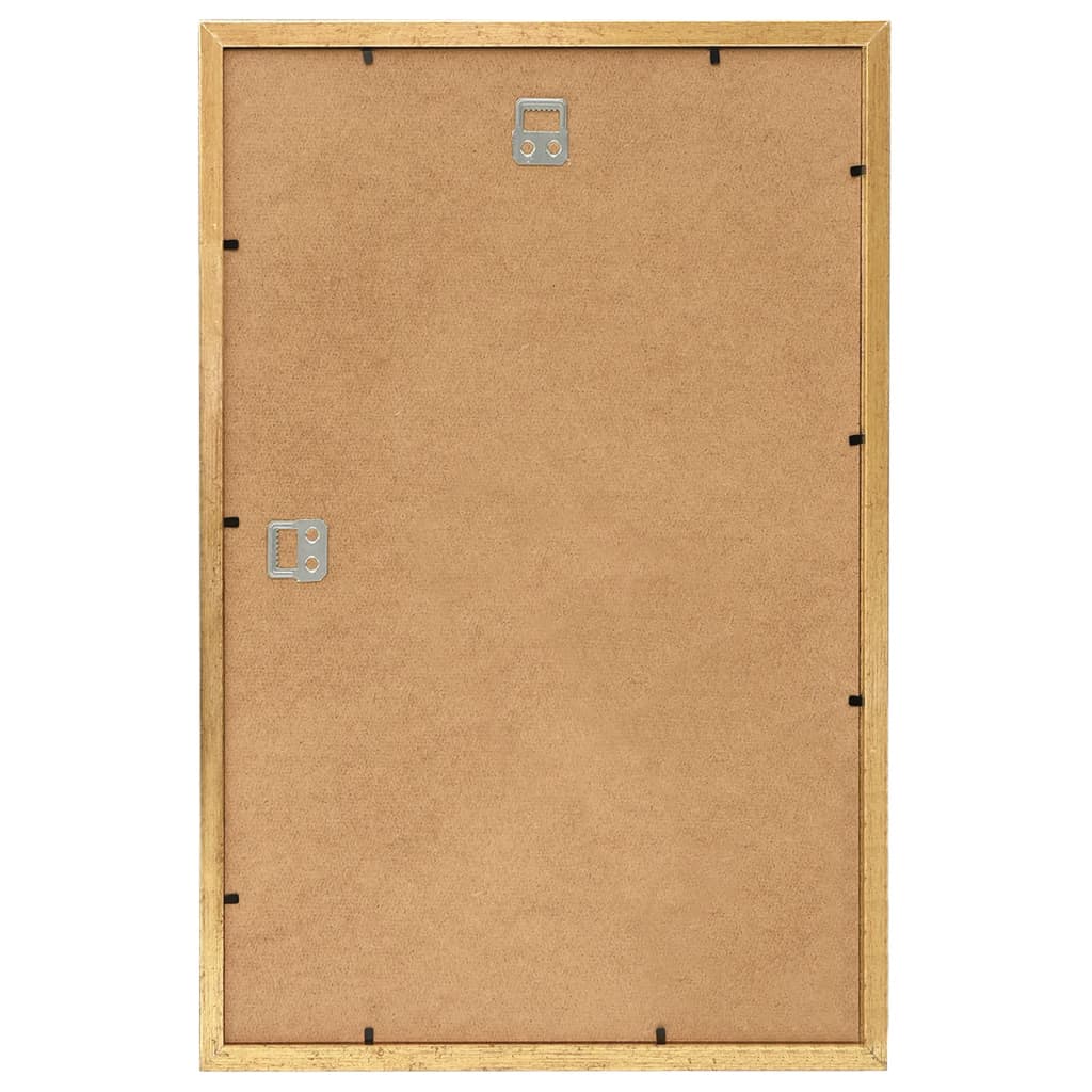 Fotolijsten 3 St Voor Wand 42X59,4Cm Mdf Goudkleurig