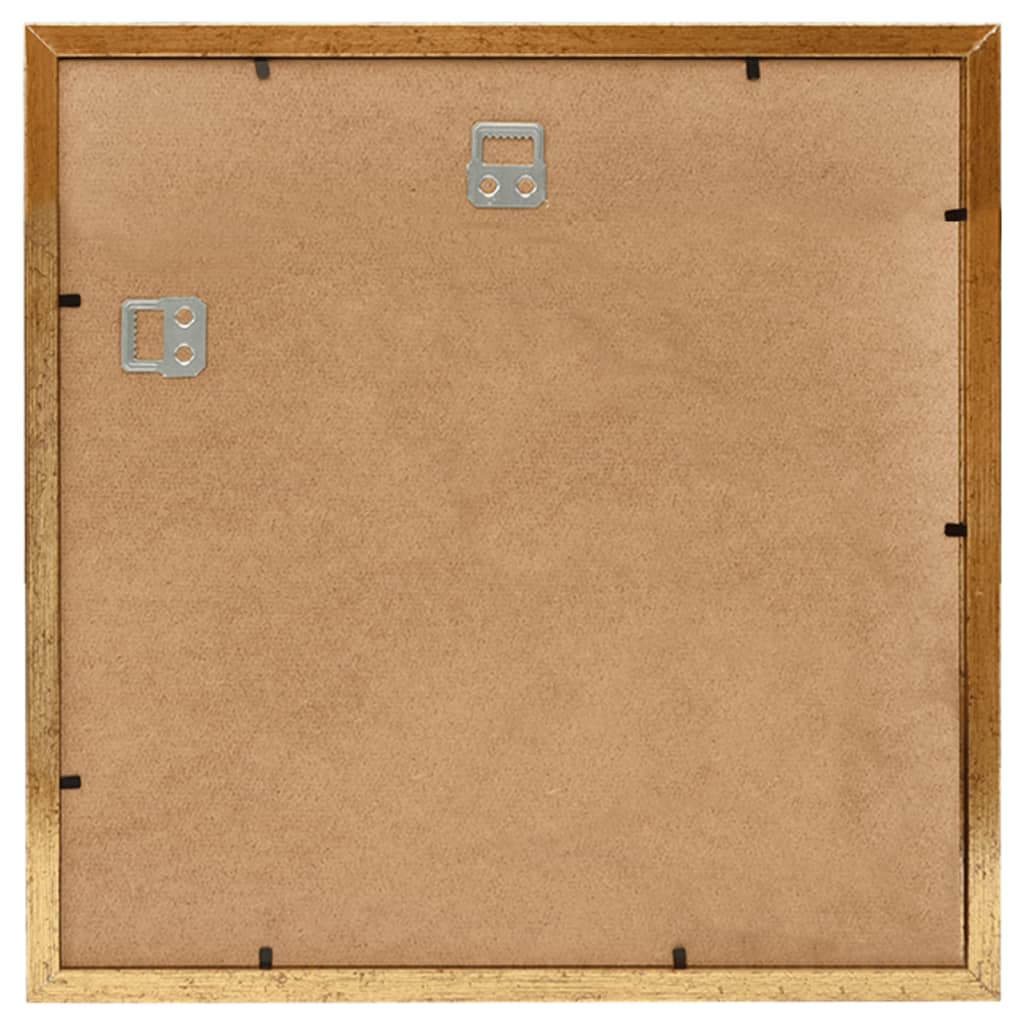 Fotolijsten 3 St Voor Wand 50X50 Cm Mdf Goudkleurig
