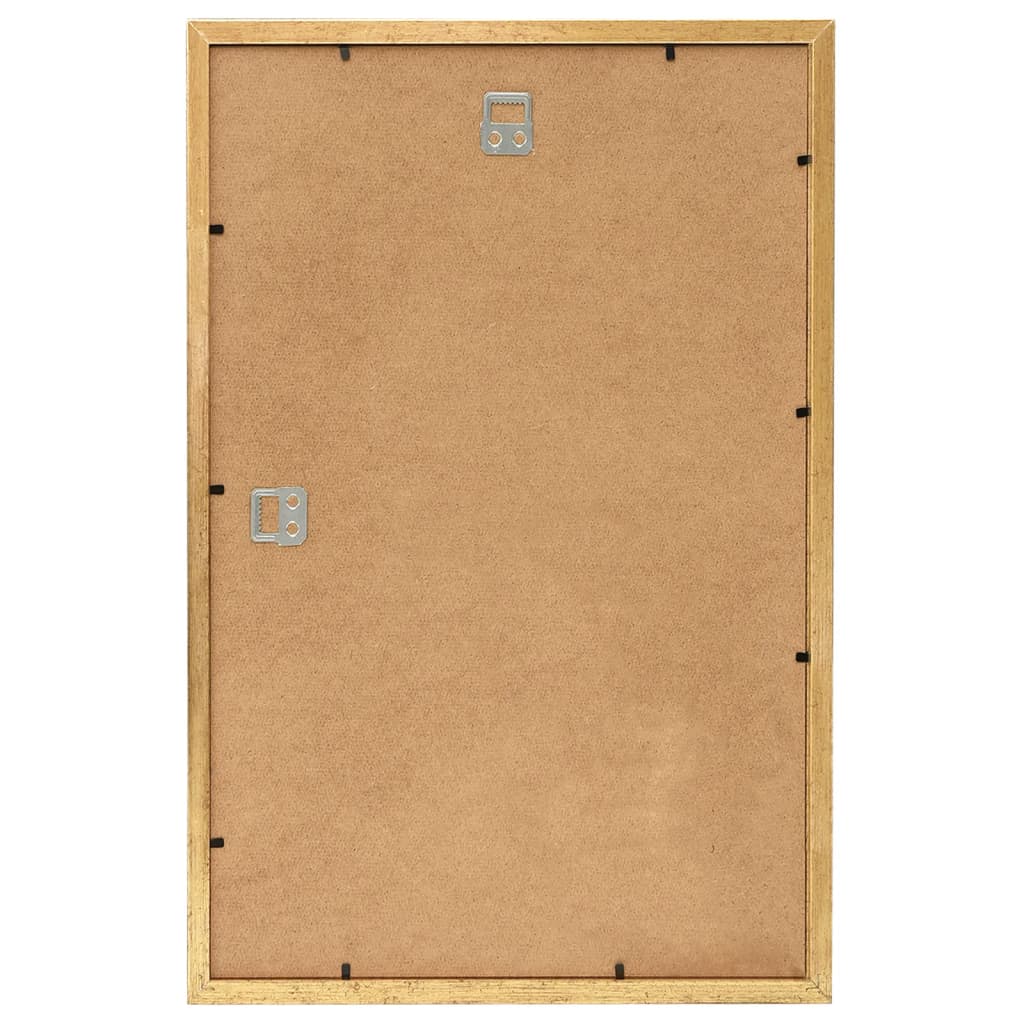 Fotolijsten 3 St Voor Wand 59,4X84Cm Mdf Goudkleurig