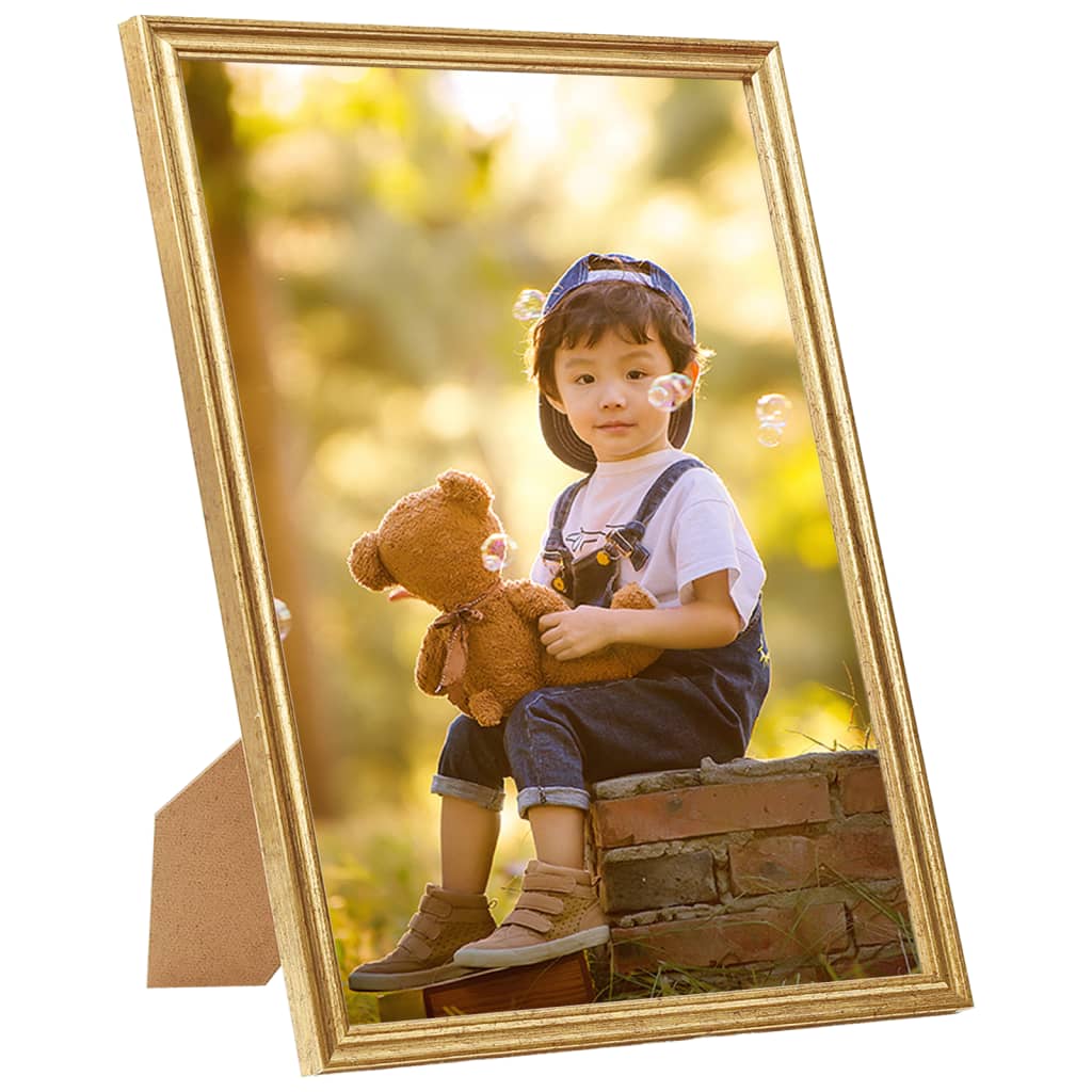 Fotolijsten 5 St Voor Wand Of Tafel 59,4X84 Cm Mdf Goudkleurig
