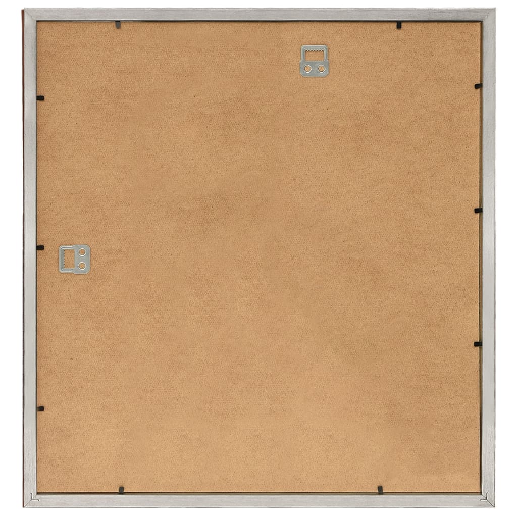 Fotolijsten 5 St Voor Wand 50X50Cm Mdf Zilverkleurig