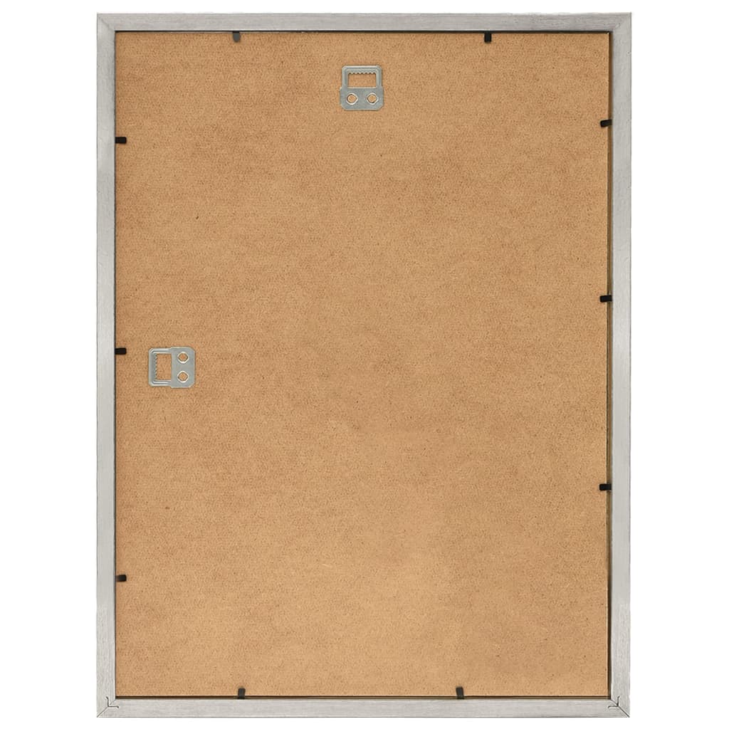 Fotolijsten 5 St Voor Wand 50X60Cm Mdf Zilverkleurig