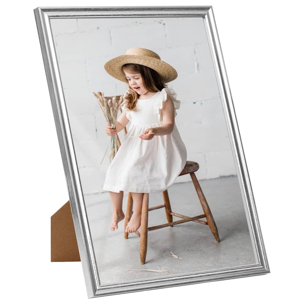 Fotolijsten 3 St Voor Wand Of Tafel 59,4X84 Cm Zilverkleurig