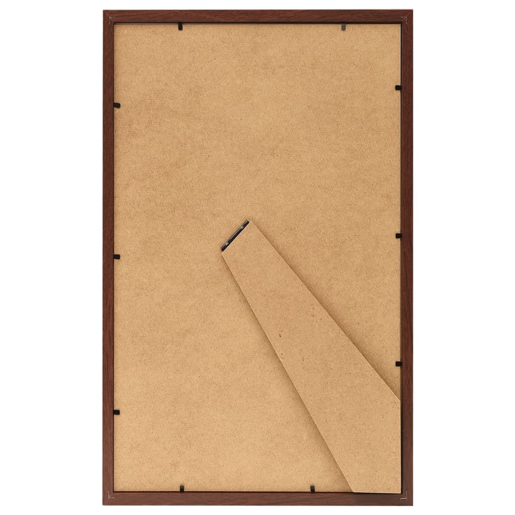 Fotolijsten 3 St Voor Tafel 10X15 Cm Mdf Bruin