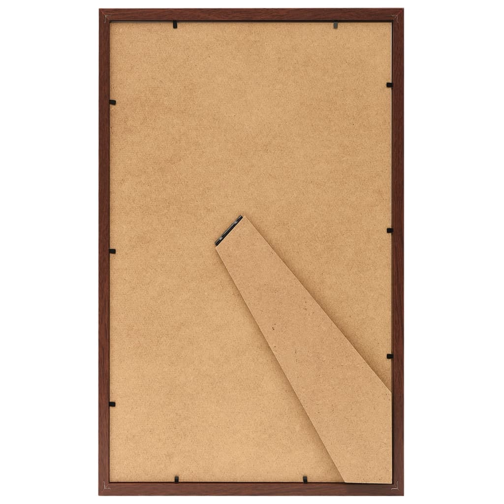 Fotolijsten 3 St Voor Wand Of Tafel 13X18 Cm Mdf Bruin