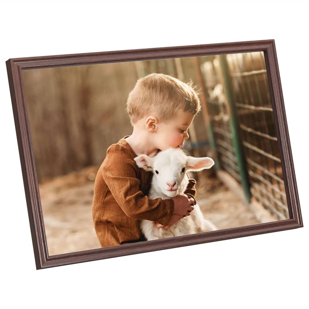 Fotolijsten 10 St Voor Tafel 18X24 Cm Mdf Bruin