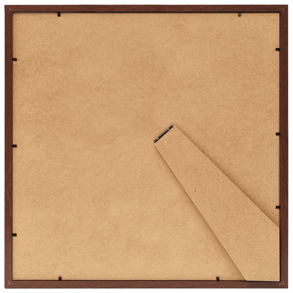 Fotolijsten 5 St Voor Wand Of Tafel 20X20 Cm Mdf Bruin