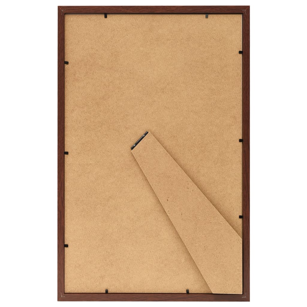 Fotolijsten 3 St Voor Tafel 21X29,7Cm Mdf Bruin