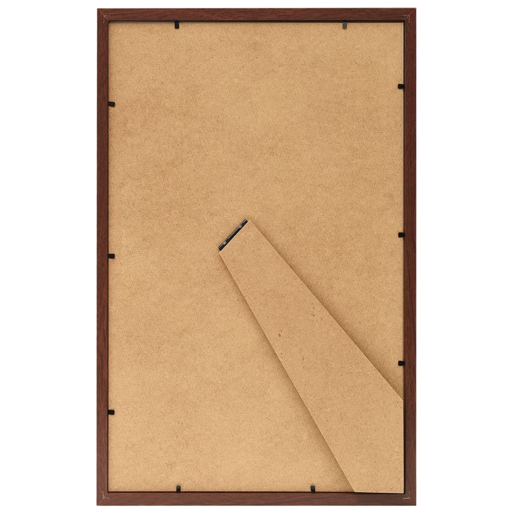 Fotolijsten 5 St Voor Wand Of Tafel 28X35 Cm Mdf Bruin