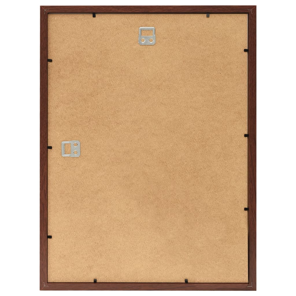 Fotolijsten 3 St Voor Wand 40X50 Cm Mdf Bruin