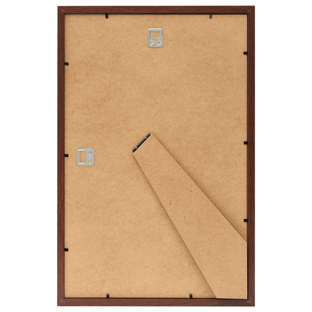 Fotolijsten 5 St Voor Wand Of Tafel 42X59,4 Cm Mdf Bruin