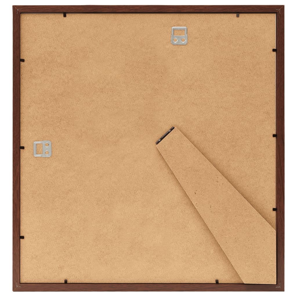 Fotolijsten 3 St Voor Wand Of Tafel 50X50 Cm Mdf Bruin