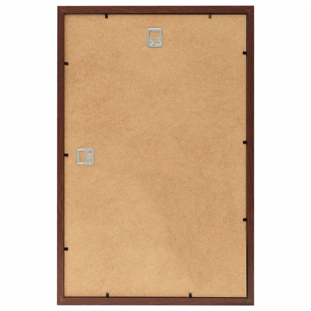 Fotolijsten 5 St Voor Wand 50X70 Cm Mdf Bruin
