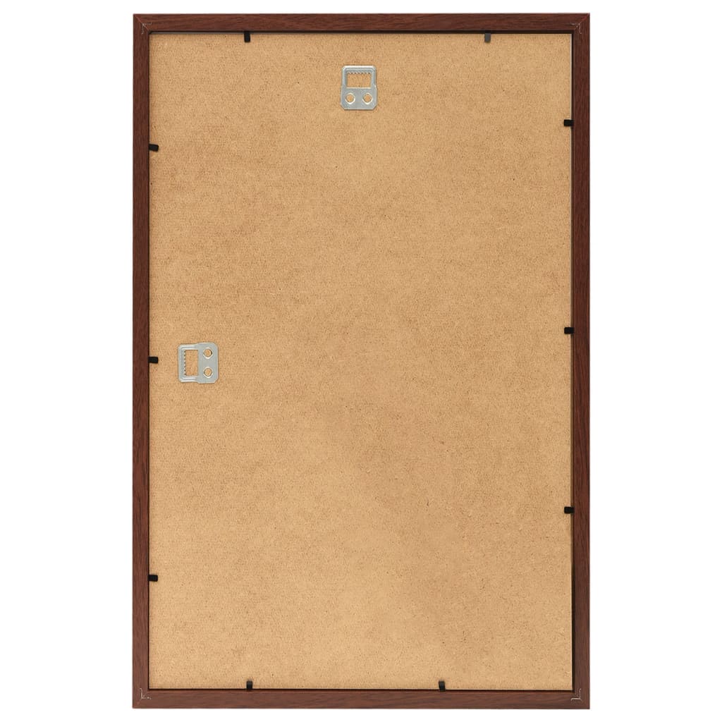 Fotolijsten 5 St Voor Wand 50X70 Cm Mdf Bruin