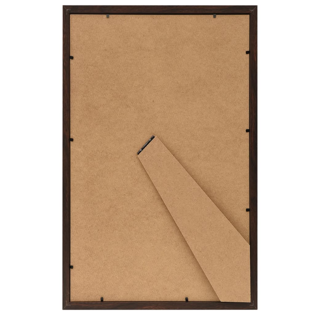 Fotolijsten 3 St Voor Wand Of Tafel 10X15 Cm Mdf Zwart