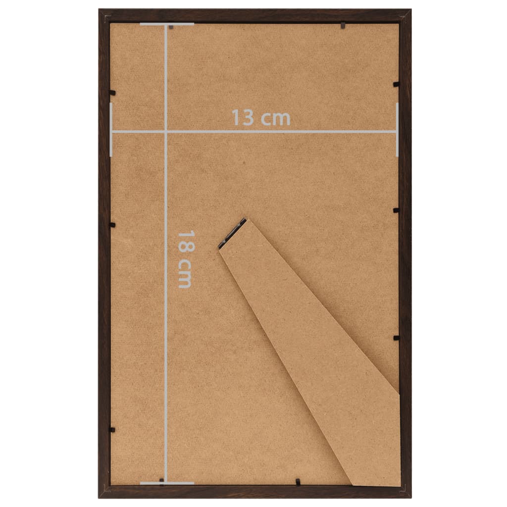 Fotolijsten 5 St Voor Tafel 13X18 Cm Mdf Zwart