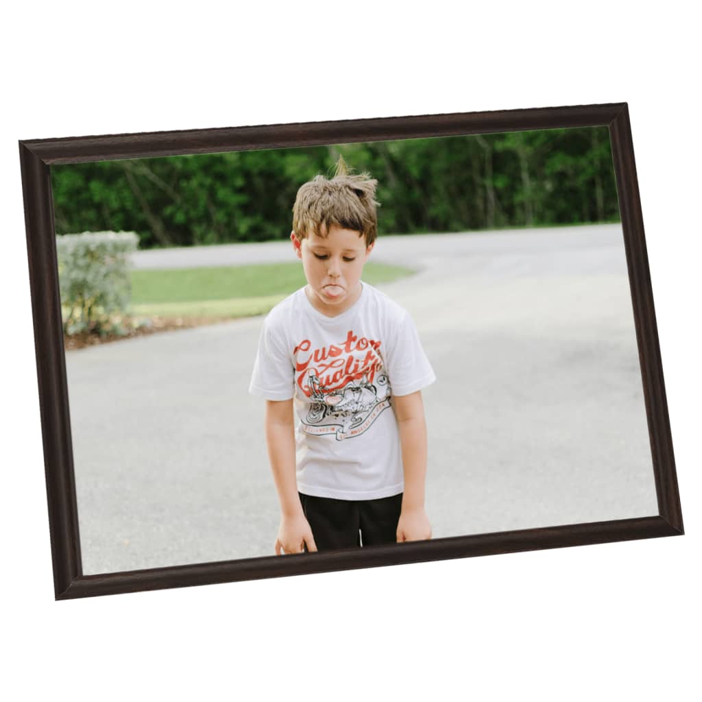 Fotolijsten 5 St Voor Wand Of Tafel 18X24 Cm Mdf Zwart