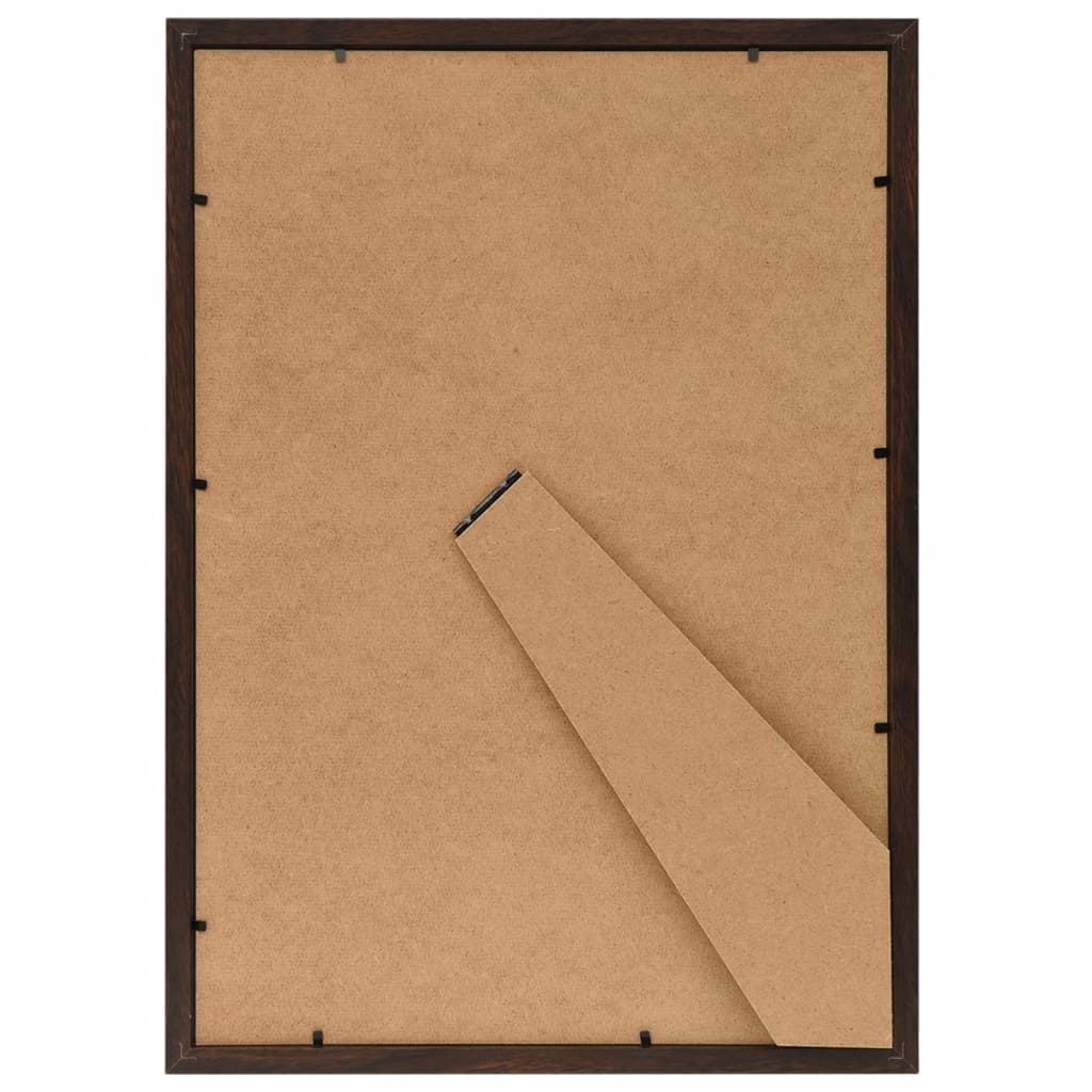 Fotolijsten 5 St Voor Wand Of Tafel 18X24 Cm Mdf Zwart