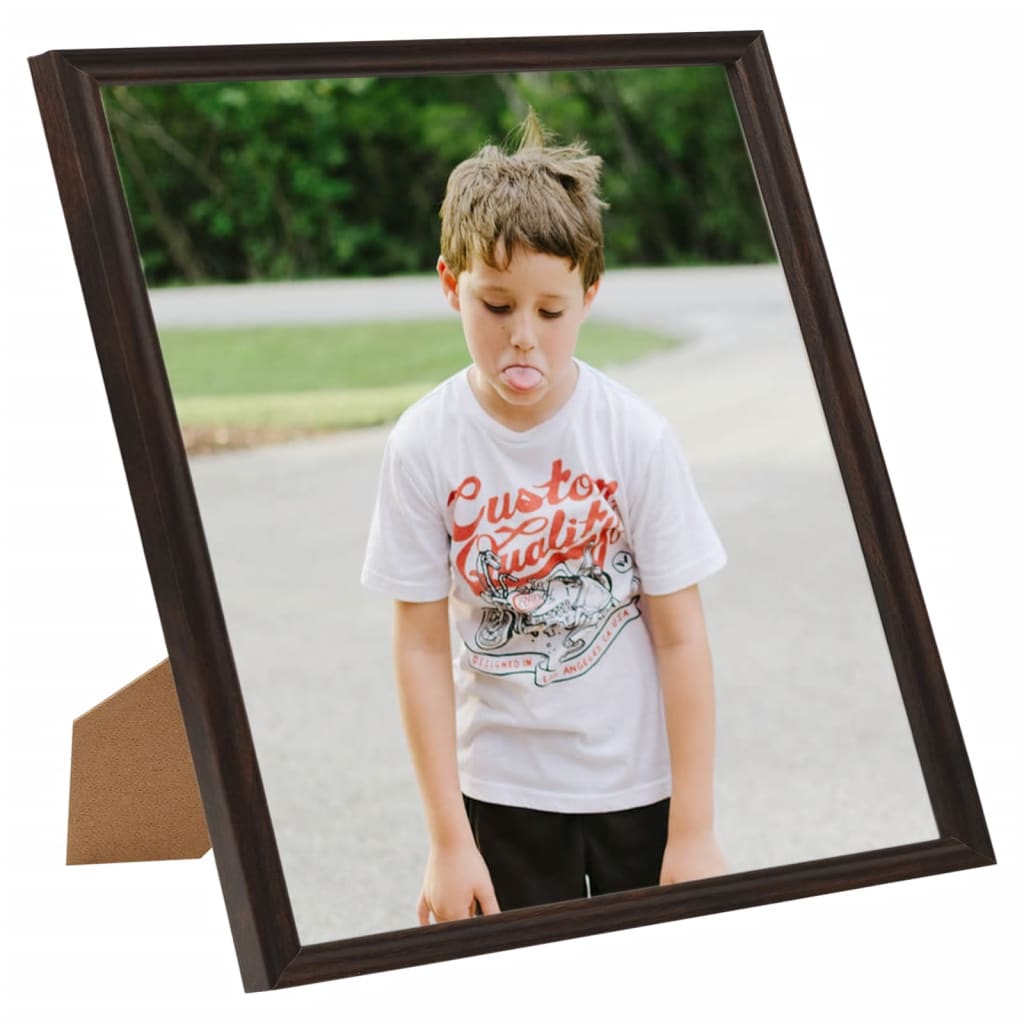 Fotolijsten 5 St Voor Tafel 20X20 Cm Mdf Zwart