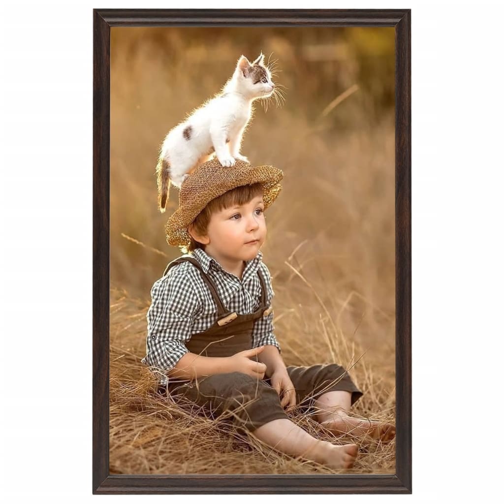 Fotolijsten 3 St Voor Tafel 28X35 Cm Mdf Zwart