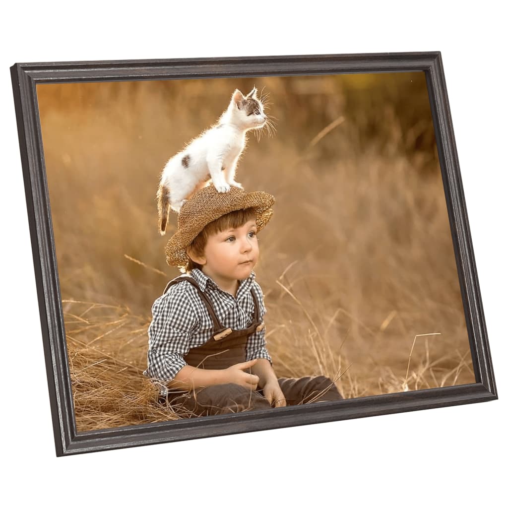 Fotolijsten 3 St Voor Tafel 28X35 Cm Mdf Zwart