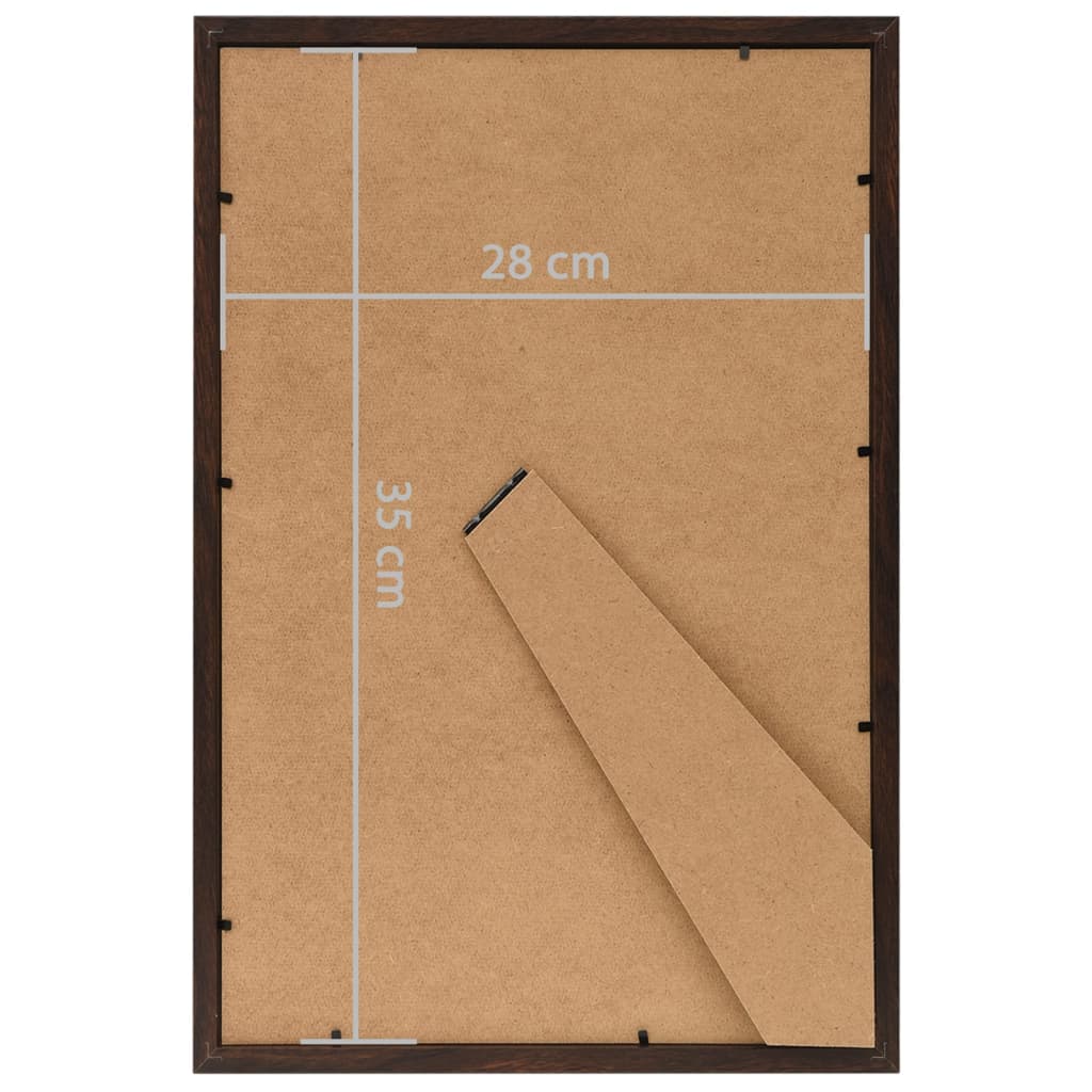 Fotolijsten 5 St Voor Wand Of Tafel 28X35 Cm Mdf Zwart