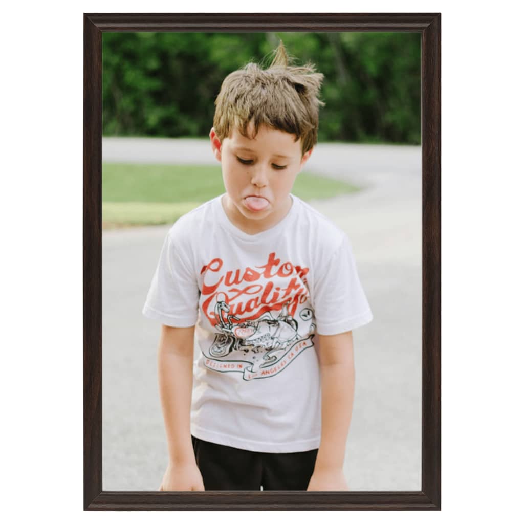 Fotolijsten 3 St Voor Wand Of Tafel 29,7X42 Cm Mdf Zwart