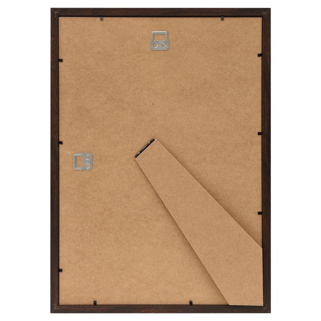 Fotolijsten 3 St Voor Wand Of Tafel 29,7X42 Cm Mdf Zwart