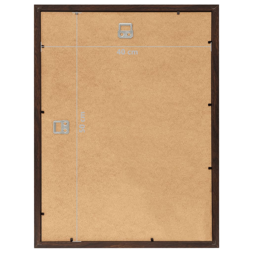 Fotolijsten 5 St Voor Wand 40X50 Cm Mdf Zwart