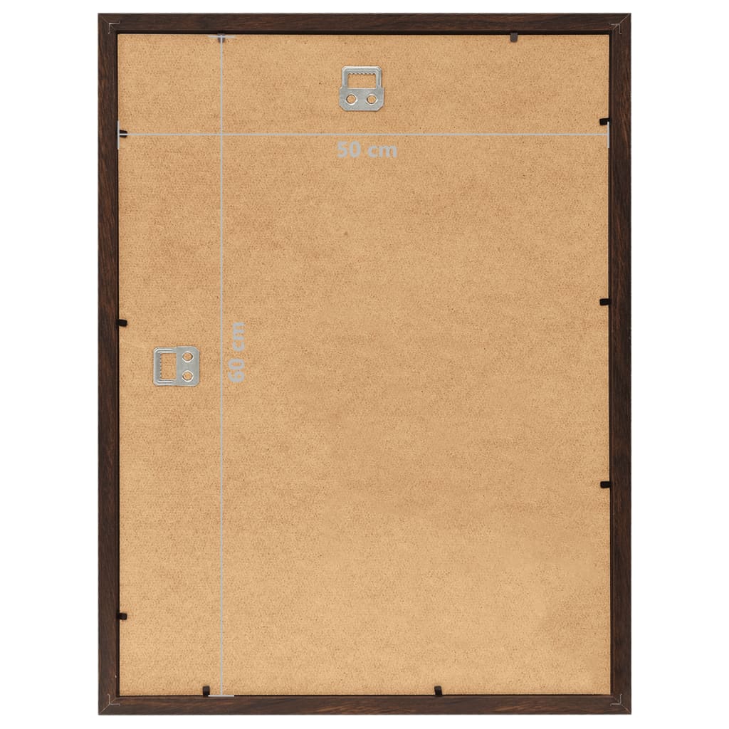 Fotolijsten 5 St Voor Wand 50X60 Cm Mdf Zwart