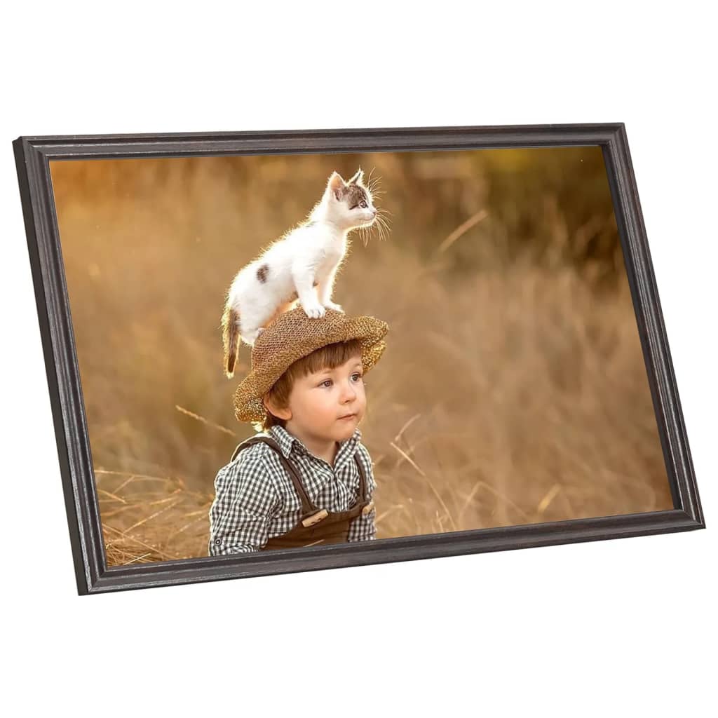 Fotolijsten 3 St Voor Wand 50X70 Cm Mdf Zwart