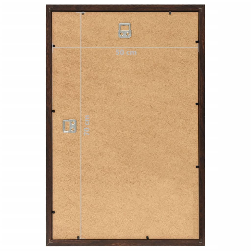 Fotolijsten 3 St Voor Wand 50X70 Cm Mdf Zwart
