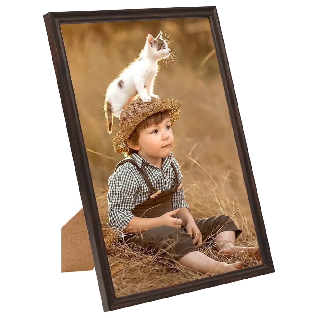 Fotolijsten 5 St Voor Wand Of Tafel 59,4X84 Cm Mdf Zwart