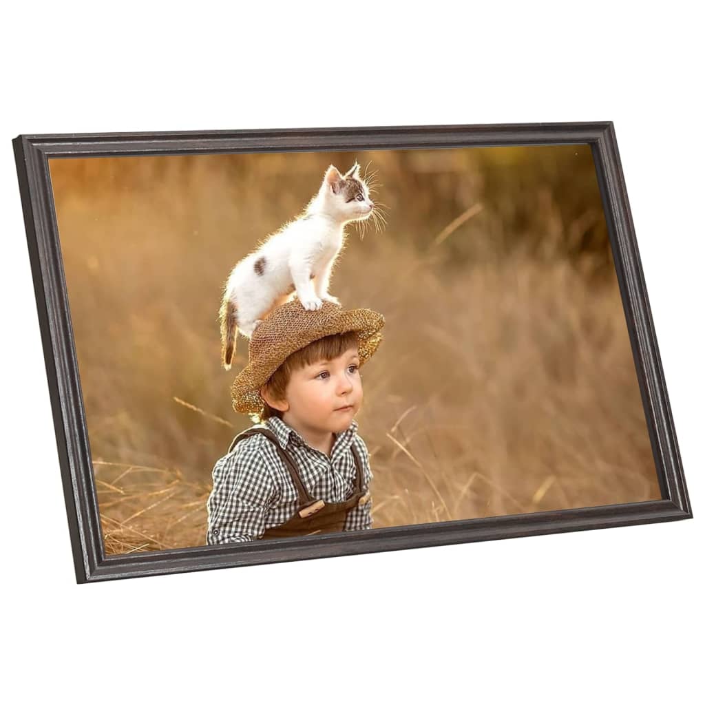 Fotolijsten 5 St Voor Wand Of Tafel 59,4X84 Cm Mdf Zwart