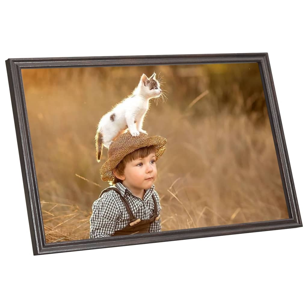 Fotolijsten 5 St Voor Wand 70X90 Cm Mdf Zwart