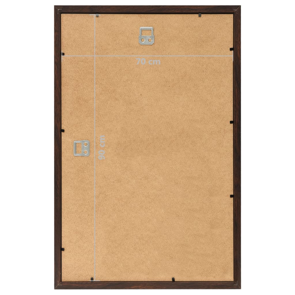 Fotolijsten 5 St Voor Wand 70X90 Cm Mdf Zwart