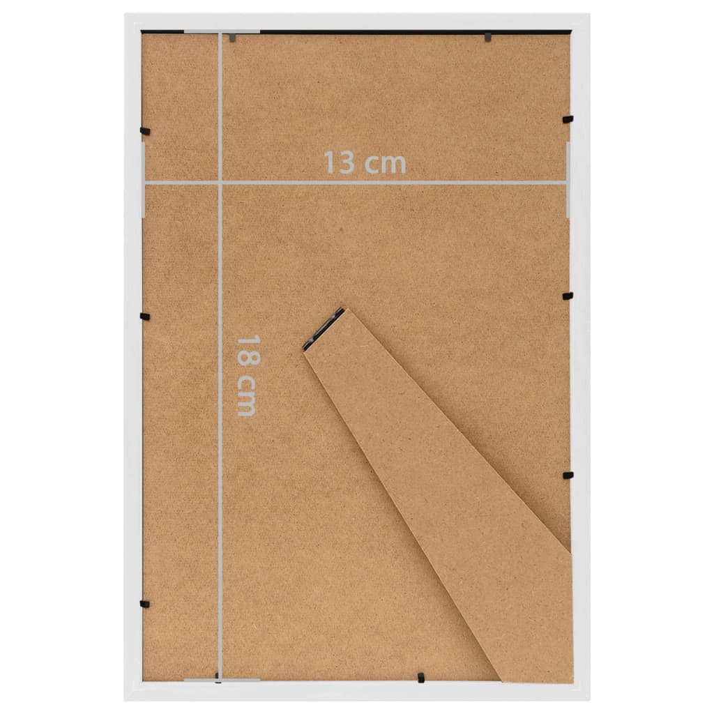 Fotolijsten 10 St Voor Tafel 13X18 Cm Mdf Wit