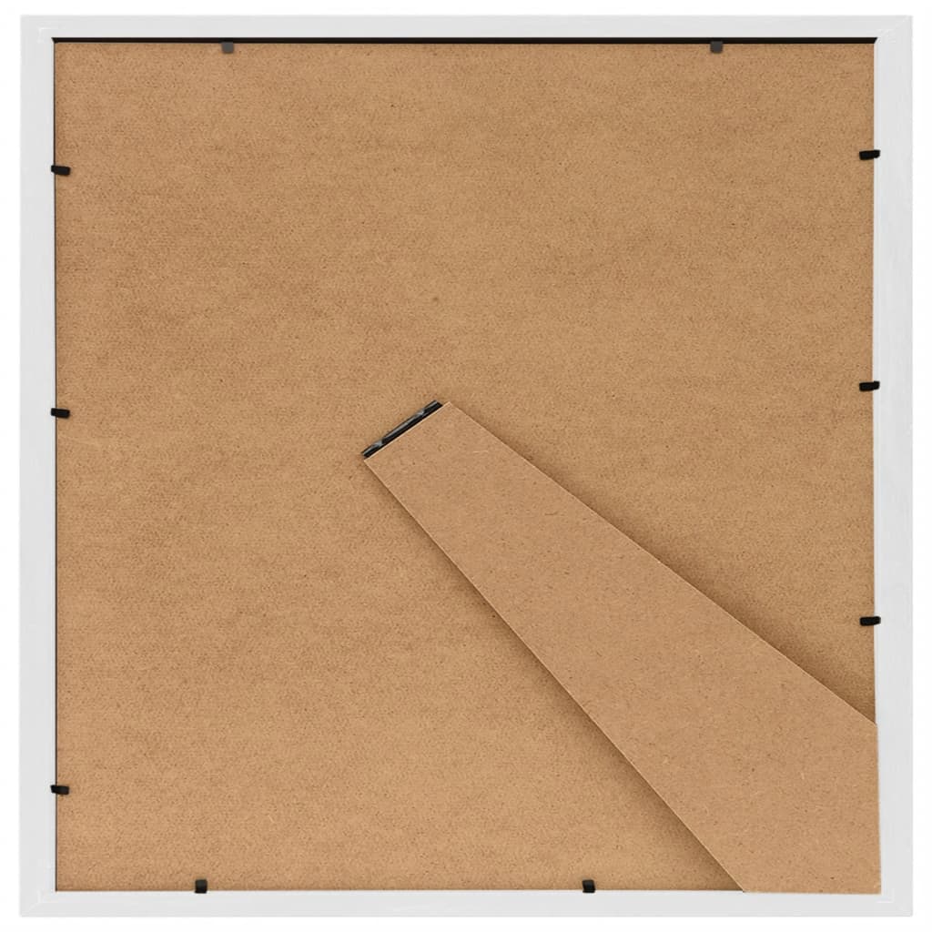 Fotolijsten 3 St Voor Tafel 20X20 Cm Mdf Wit