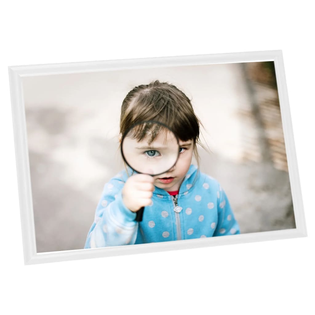 Fotolijsten 5 St Voor Tafel 20X25 Cm Mdf Wit