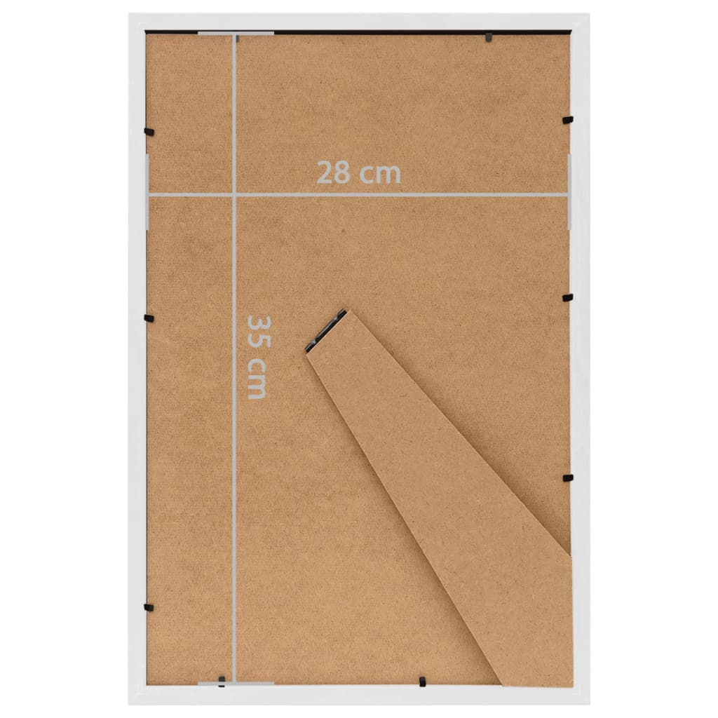 Fotolijsten 3 St Voor Wand Of Tafel 28X35 Cm Mdf Wit