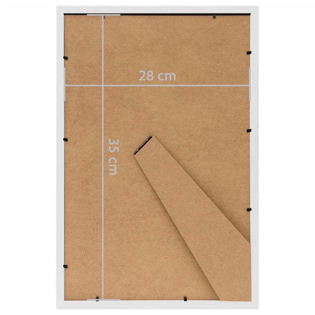 Fotolijsten 5 St Voor Tafel 28X35 Cm Mdf Wit