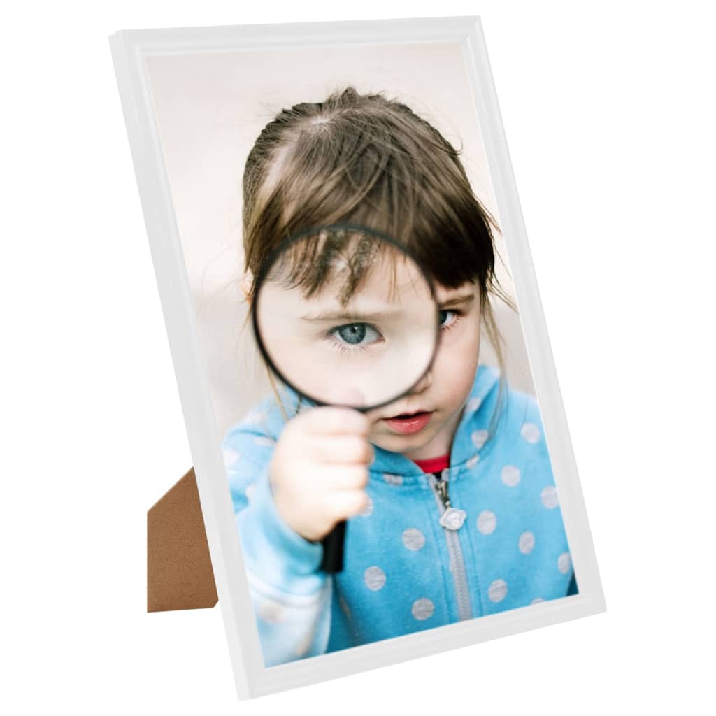 Fotolijsten 3 St Voor Wand Of Tafel 29,7X42 Cm Mdf Wit