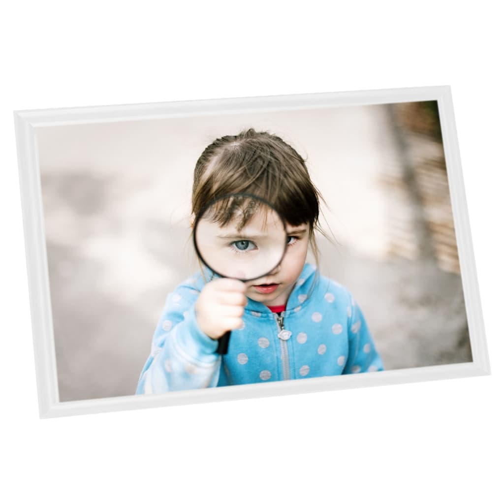 Fotolijsten 3 St Voor Wand Of Tafel 29,7X42 Cm Mdf Wit